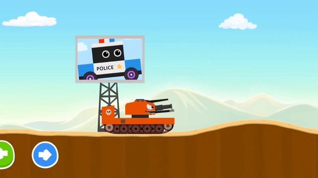 Labo Brick Tank || Walkthrough Gameplay #0031  || Orange Color Tank