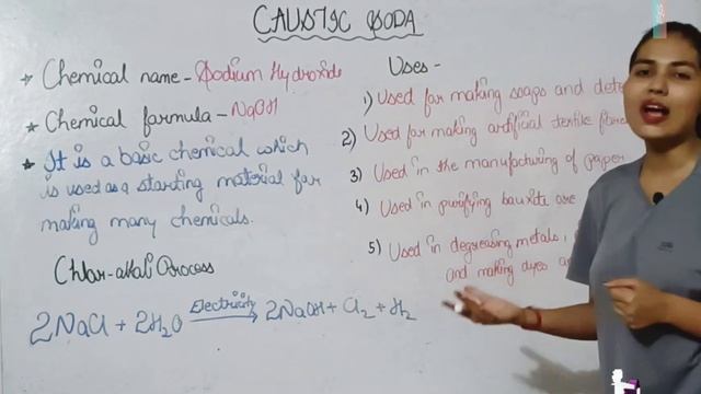 CAUSTIC SODA | CHLOR ALKALI PROCESS| SALTS| ACID BASES AND SALTS | VAISHNAVI RATHORE | VR PLUS+ смотреть онлайн