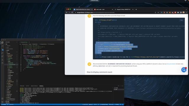 Membuat Fitur Komentar pada Web (React) dengan Disqus смотреть онлайн