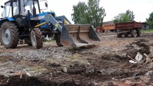 Погрузчик фаворит 800 в работе