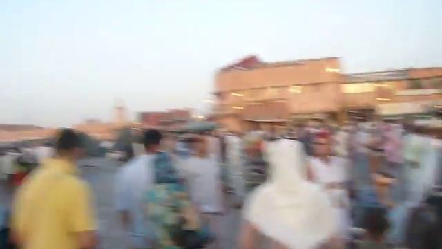 Marrakech, Djemaa el-Fna смотреть онлайн