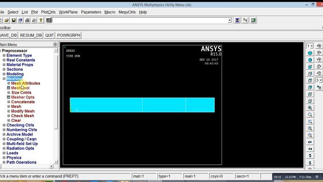 Thermal analysis of 2D Element | ANSYS Mechanical APDL смотреть онлайн