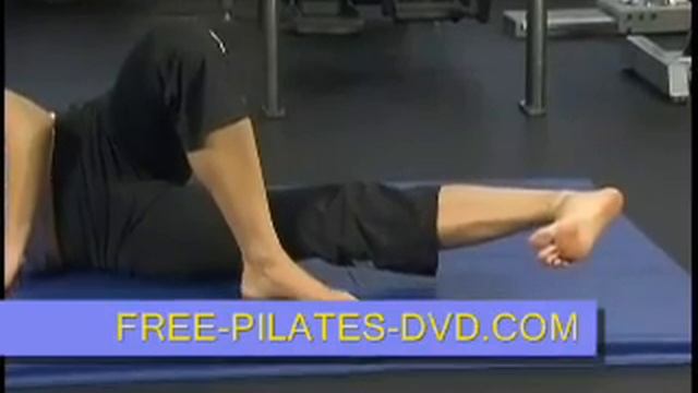 Pilates FREE DVD -- inner thigh lifts смотреть онлайн