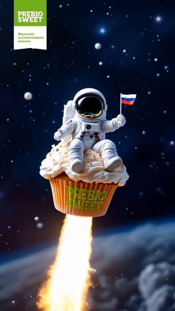 🚀🚀🚀 С ДНЁМ КОСМОНАВТИКИ, ЗОЖ-КОСМОНАВТЫ! 🍰🌌  
(смотреть со звуком!)