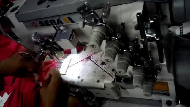 SERA 644-35 Cylinder Bed UBT Flatlock Sewing Machine