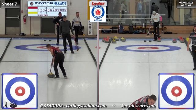 Jason Camm vs. Sebastien Robilliard - Draw 3 - Curling Stadium Alberta Curling Series MAJOR смотреть онлайн