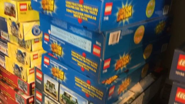 LEGO Sealed Set Sorting Room Tour | 400+ sets смотреть онлайн