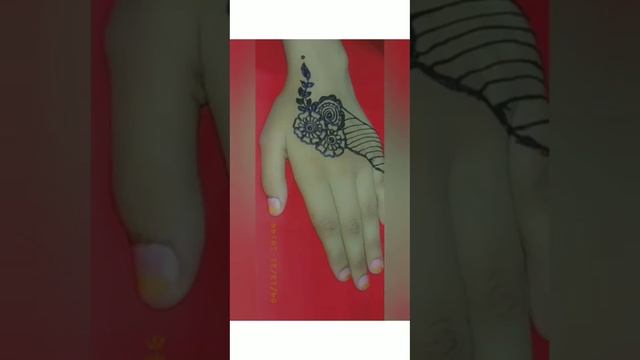 #maheramehandiart #eid mehandi back hand 😍 art by mahera mehandi art #45 смотреть онлайн