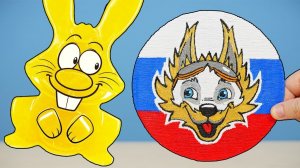 КАК НАРИСОВАТЬ ВОЛКА ЗАБИВАКУ 3Д РУЧКОЙ ДЛЯ ЖЕЛЕЙНОГО ЗАЙЦА ХАРИТОНА