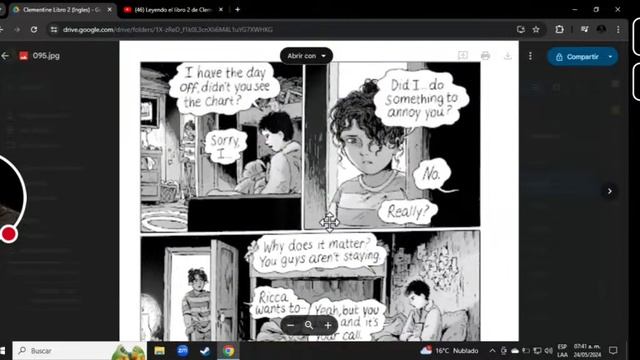 Leyendo el libro 2 de Clementine (Cap. 3) | The Walking Dead смотреть онлайн