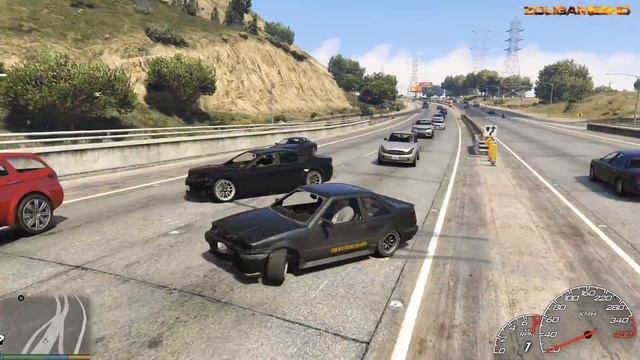 GTA V: Realistic Vehicle Mod Pack V1 Crash Testing