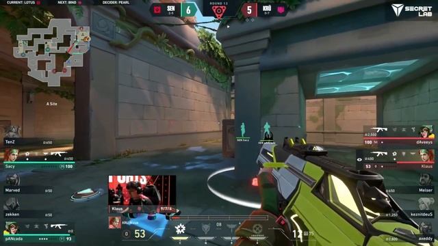 SEN vs KRU Map 1 - Valorant Battle - VCT Highlights смотреть онлайн