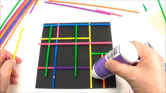 Neon Linear Straw Sculpture - Project #174 смотреть онлайн