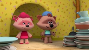 Ча-ча-кIорнеш - Ми-ми-мишки на чеченском. Ми ми мишки 121 серия