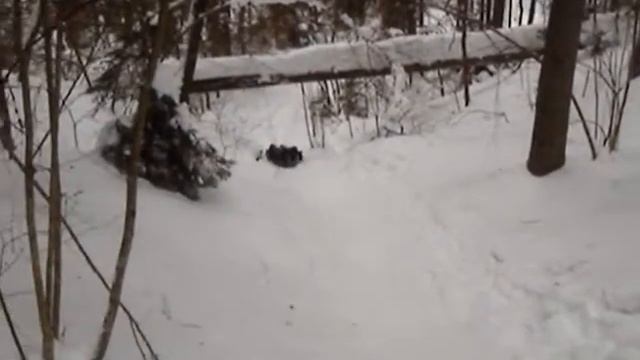 как правильно кататься с горки зимой смотреть онлайн