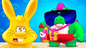 Бравлер Базз из Brawl Stars. Купил Brawl Pass для желейного зайца Харитона
