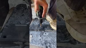 Как сделать отверстие в толстом граните, и тест трубчатого сверла по камню Спарта за 38руб !