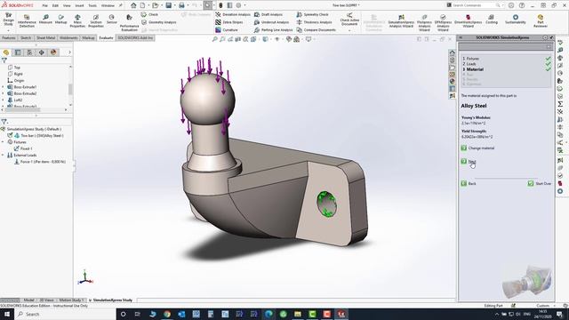 SOLIDWORKS: Basic Simulation смотреть онлайн