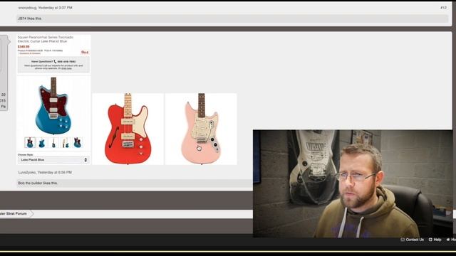 THE NEW SQUIER PARANORMAL SERIES NAMM 2020 [Leaked] смотреть онлайн