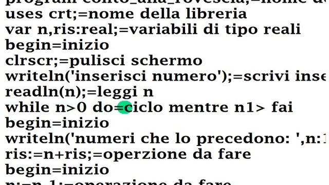 4 esercizio in pascal (conto alla rovescia) смотреть онлайн