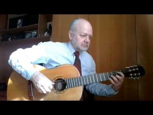 Я люблю тебя Россия (Давид Тухманов) на гитаре