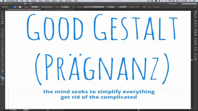 How we see the world: The Gestalt Principles смотреть онлайн
