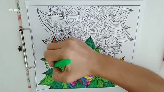 Это успокаивает и расслабляет/ Видео антистресс #coloring #antistress #антистресс смотреть онлайн