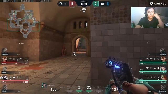 KOI VS TEAM LIQUID | MAPA 1 ICEBOX | EMEA KICKOFF 2024 DIA 1 | REACCION смотреть онлайн