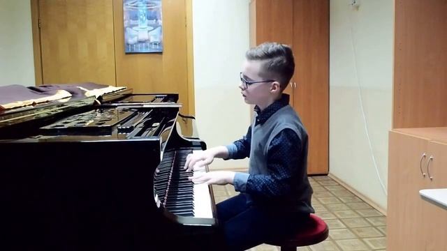 Суппес Гарри - Вариации для фортепиано на тему хантыйской песни  