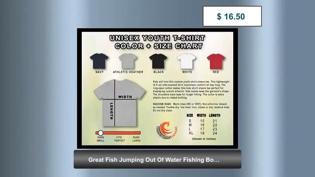 Great Fish Jumping Out Of Water Fishing Boating Love Fishing Gift For Fish Lovers смотреть онлайн