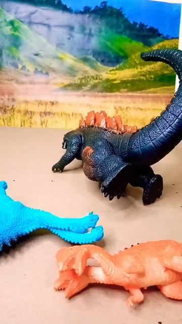 FIGHT DINO ‼️🦖 GODZILLA KILL DRAGON смотреть онлайн
