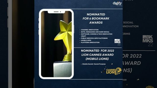 #shorts | We're nominated for 6 Bookmark Awards | #DigiBots смотреть онлайн