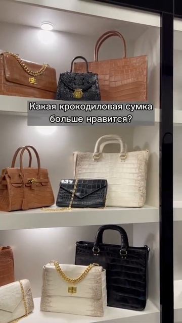 Сумки из натуральной кожи крокодила смотреть онлайн