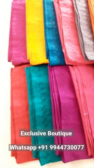Inskits Cotton Branded | 7 & 8 Parts | Overlock | Exclusive Boutique | Whatsapp +91 9944730077 смотреть онлайн