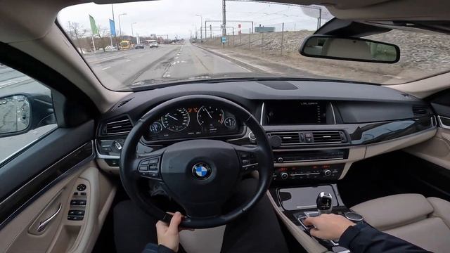 BMW F10 530D LCi 2014 X-Drive 190KW 4K POV Review/Drive смотреть онлайн