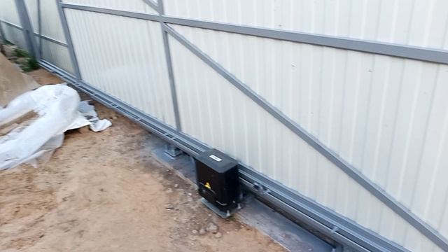 откатные ворота