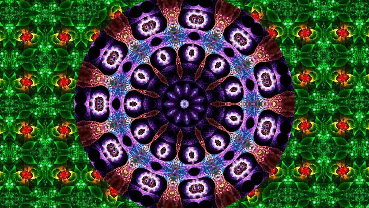 Flowers Fractals - Kaleidoscope In Kaleidoscope