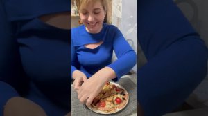 Доброе утро мои стройняшки||пицца на завтрак||рецепт в описании⬇️⬇️⬇️