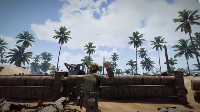THE PACIFIC: US Marines LARGE BEACH INVASION || Arma 3 Mod смотреть онлайн