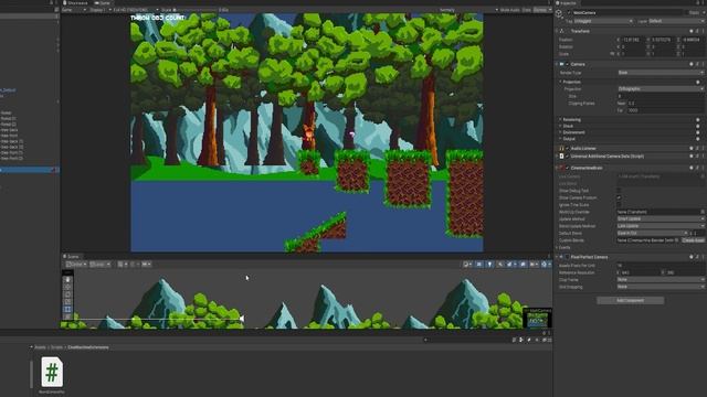 Unity Pixel Perfect Camera Flicker Bug смотреть онлайн