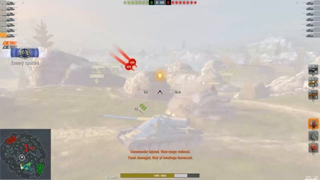 WOT Blitz Face Off || Kranvagn vs T57 Heavy смотреть онлайн