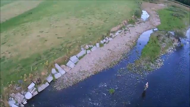 Syma X8HG Quadcopter Fly Fishing in Ireland смотреть онлайн