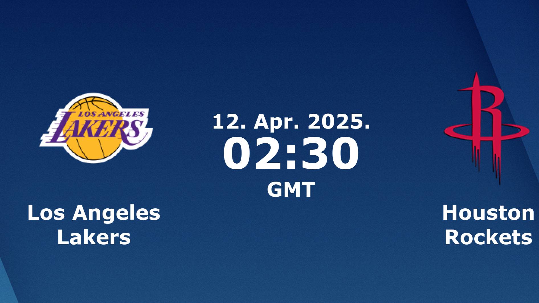 11.04.2025 | Лос-Анджелес Лейкерс — Хьюстон Рокетс | Lakers—Rockets