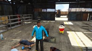 FRANKLIN SHINCHAN and CHOP Survived Zombie Virus In GTA 5 (Part 12) Zombie outbreak