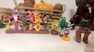 Лепка спрунки из пластилина. 8 фаза