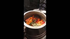 Рагу из ребрышек в афганском казане