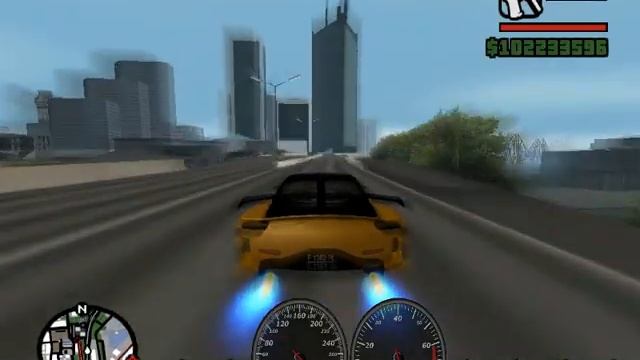 My RX-7 Veilside top speed and Crash ! смотреть онлайн
