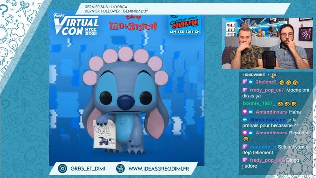 ANNONCES NYCC 2021 & NOUVELLES FUNKO POP DISNEY SURPRENANTES !!! - Rediffusion Twitch - Greg et Dim смотреть онлайн