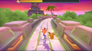 Crash Bandicoot: On the Run! - Nitro Fake Crash Boss Fight