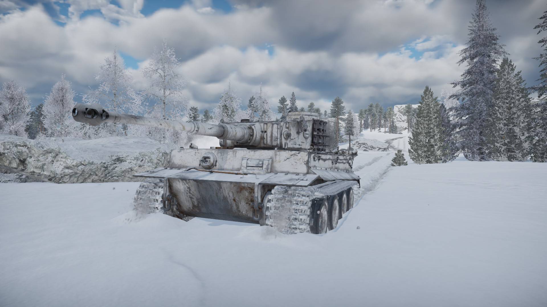 зверь в War Thunder тигр 1